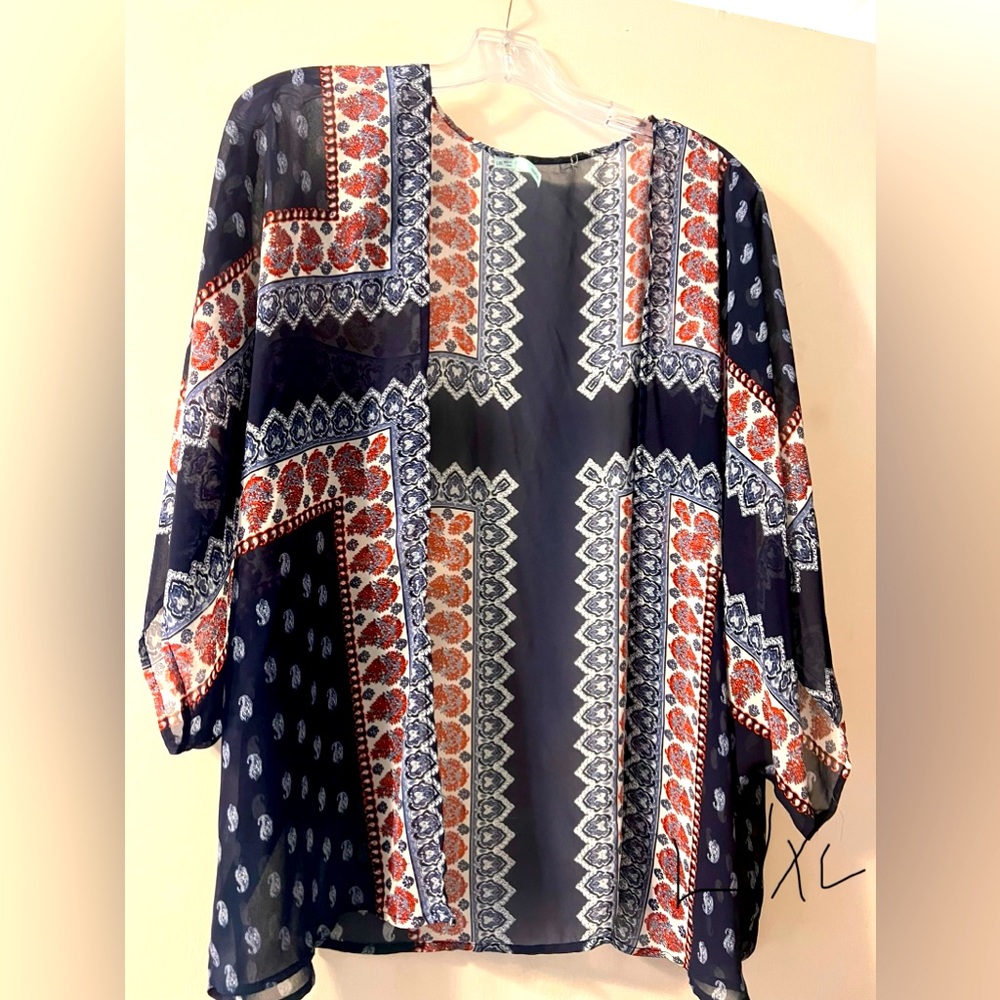 Beautiful, spring, sheer cover-up